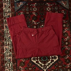 vintage red pants